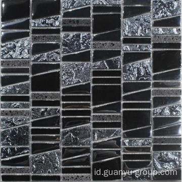 Trapezoid Glass Mosaic Tile